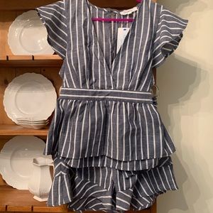Lydelle NWT striped short set
